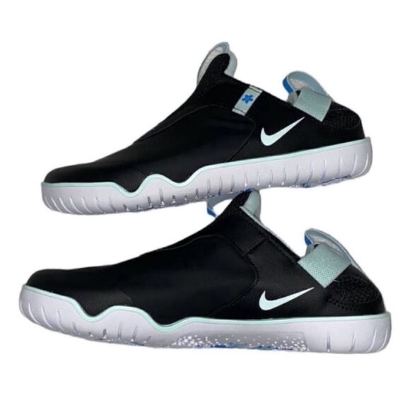 Nike Black/Blue Unisex Sneakers(Men's 7, Women's 8.5) - Picture 3 of 10